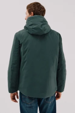 Parka con capucha