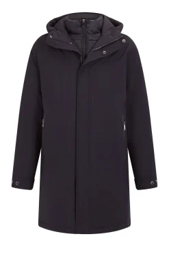 Parka corta capucha