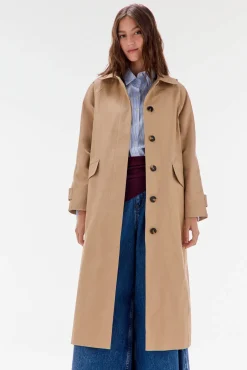 Parka larga capucha