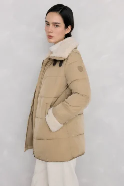 Parka lisa borreguito
