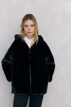 Parka reversible pelo