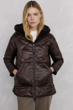 Parka reversible pelo
