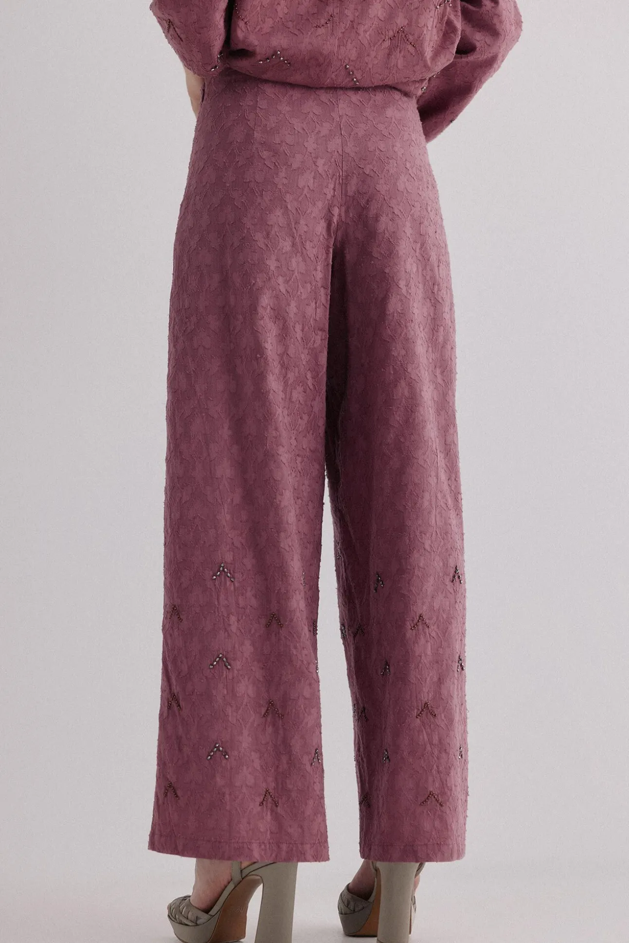 Paulina. Pantalones jaquard