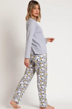 Pijama Family Snoopy Funny para mujer