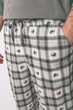 Pijama largo hombre 100% algodón 