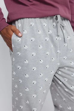 Pijama largo oso