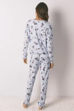 Pijama largo Snoopy super soft