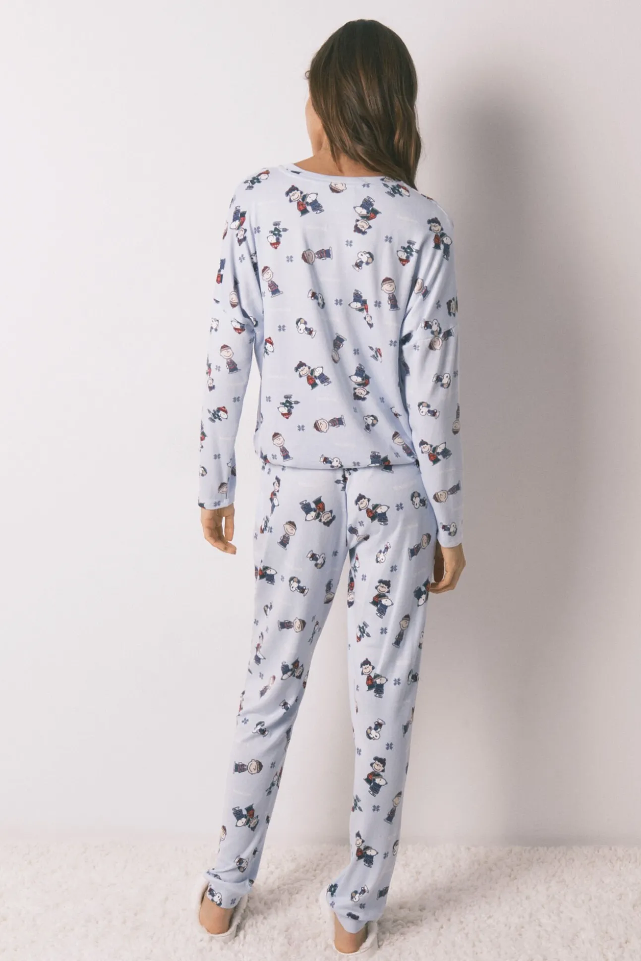 Pijama largo Snoopy super soft