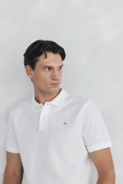 Polo básico piqué regular