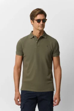 Polo clásico liso