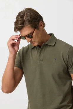 Polo clásico liso