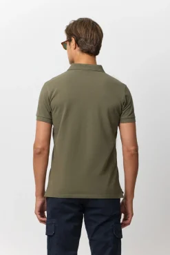 Polo clásico liso