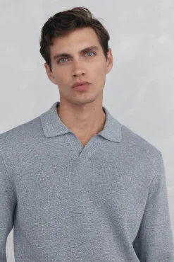 Polo collar torzal liso