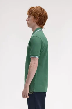 Polo de hombre de piqué de manga corta