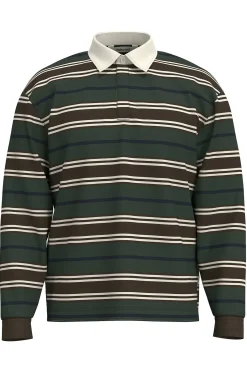 Polo estilo rugby 100% algodón orgánico.