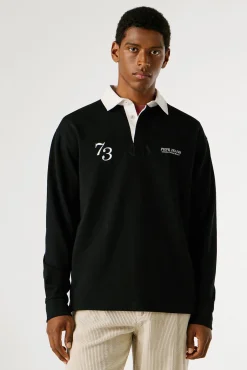 Polo manga larga