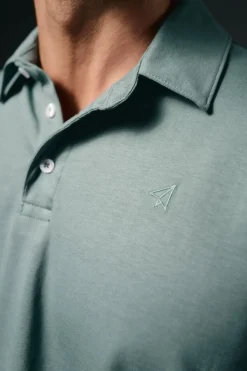 Polo manga larga