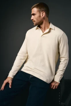 Polo manga larga