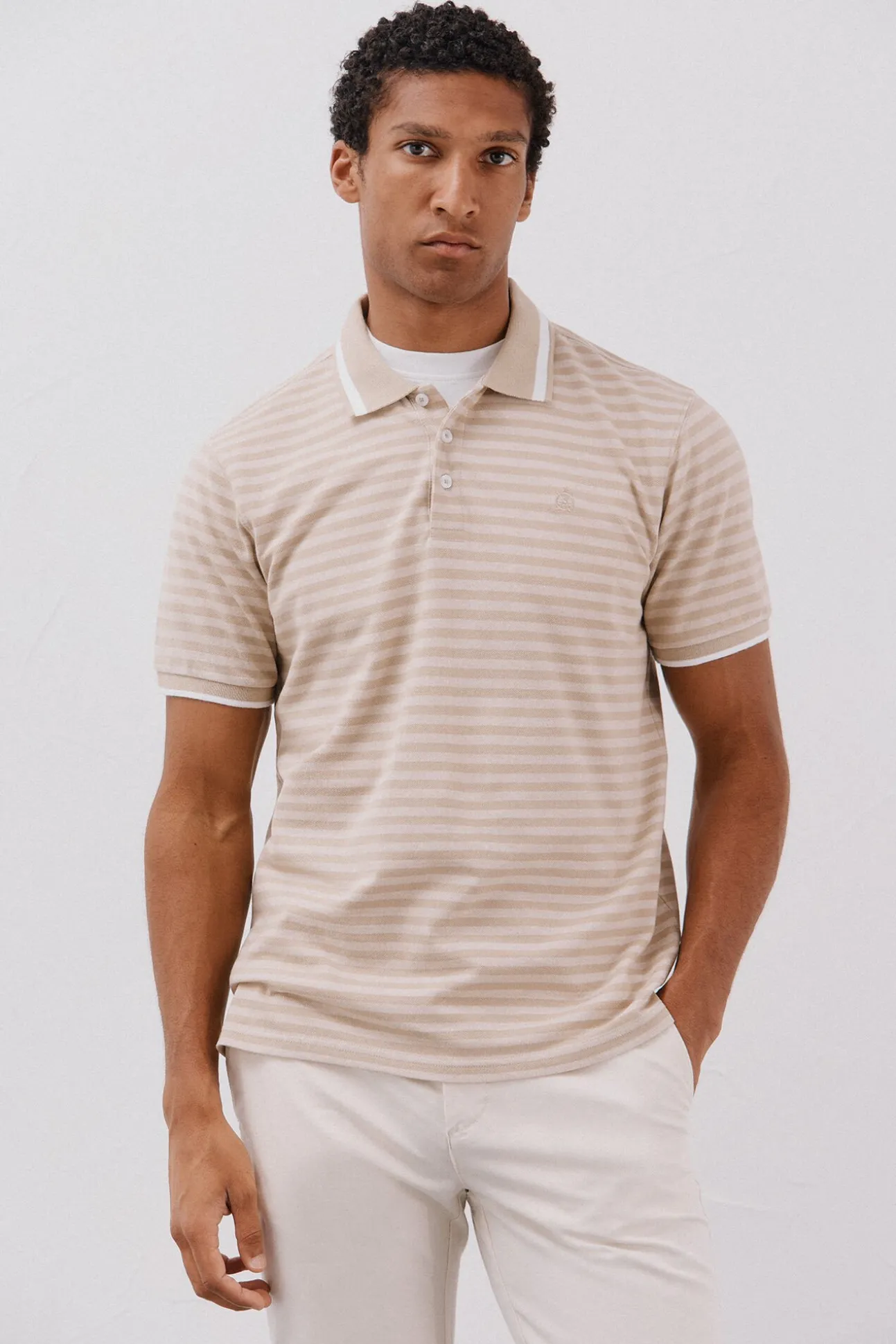 Polo rayas oxford