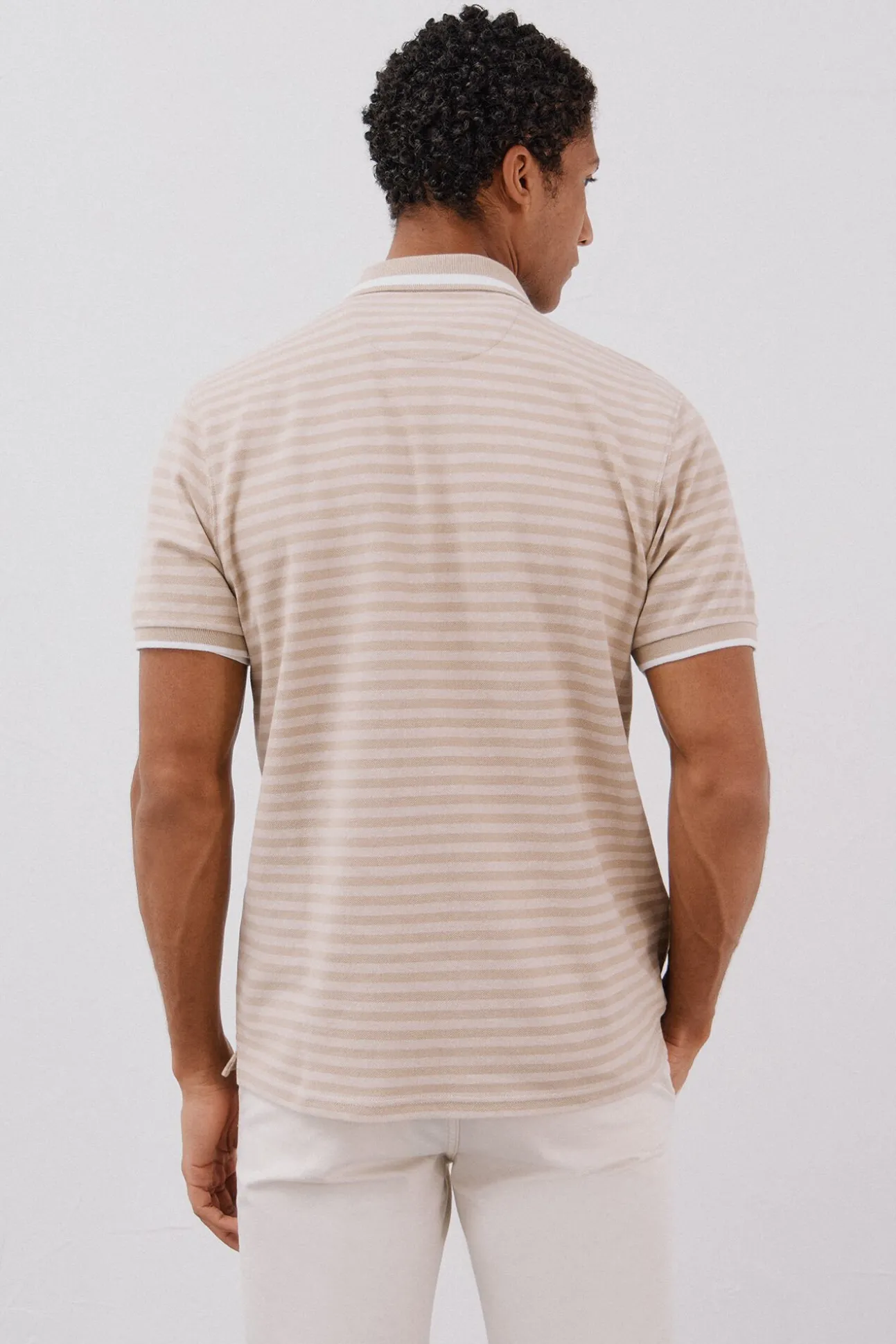 Polo rayas oxford