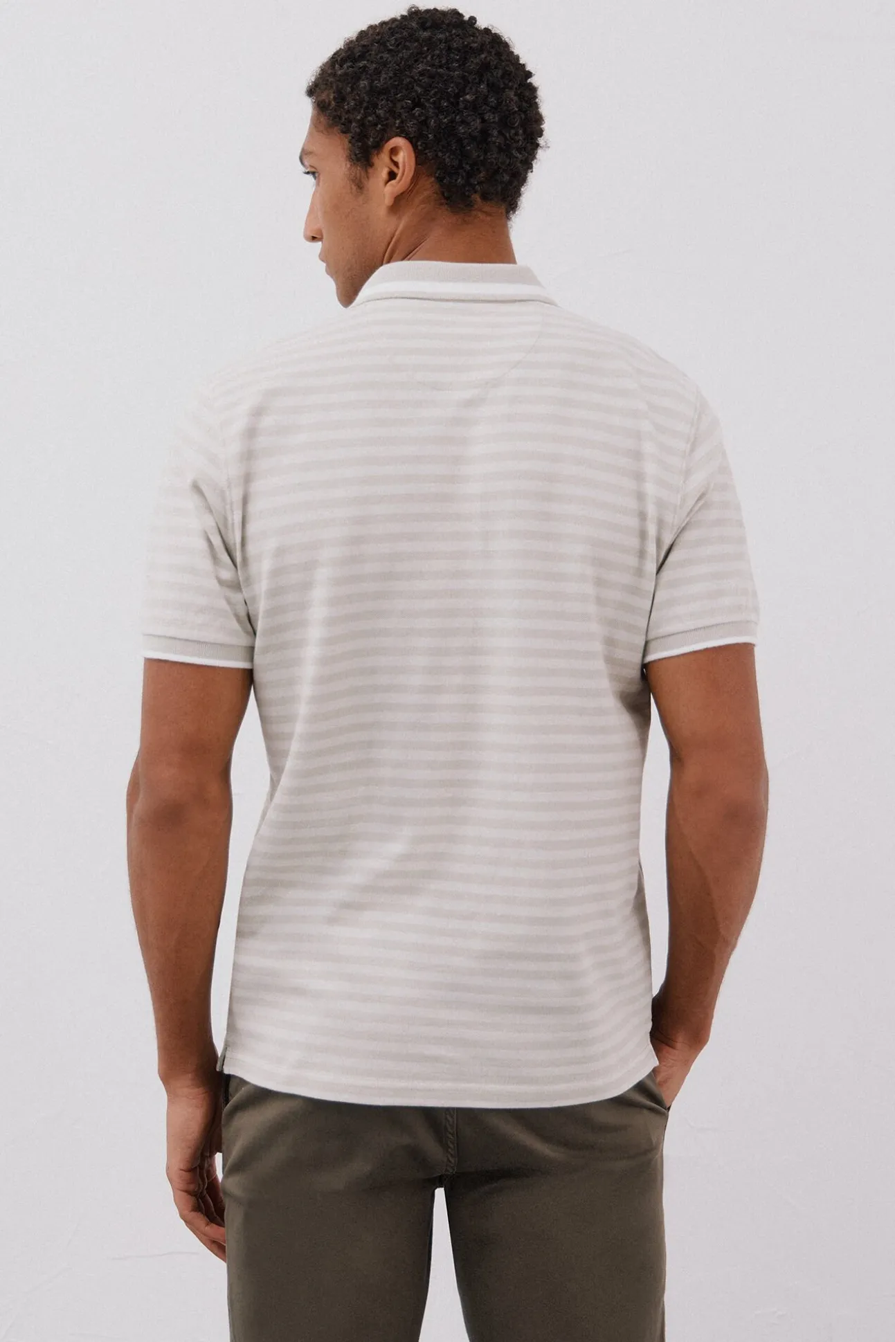 Polo rayas oxford