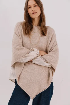 Poncho tacto suave