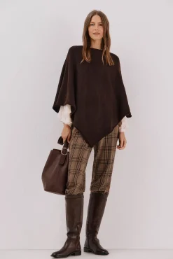 Poncho tacto suave