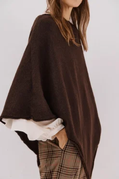 Poncho tacto suave