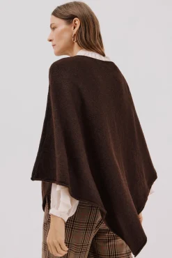 Poncho tacto suave