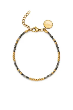 Pulsera Noche Acero Baño Oro