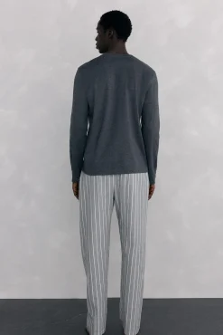 Set de pijama punto y tela