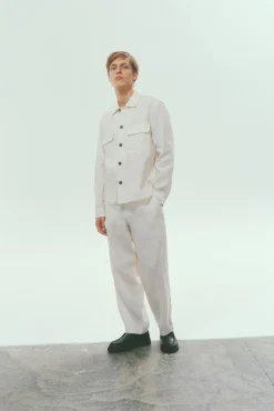 Sobrecamisa de lino