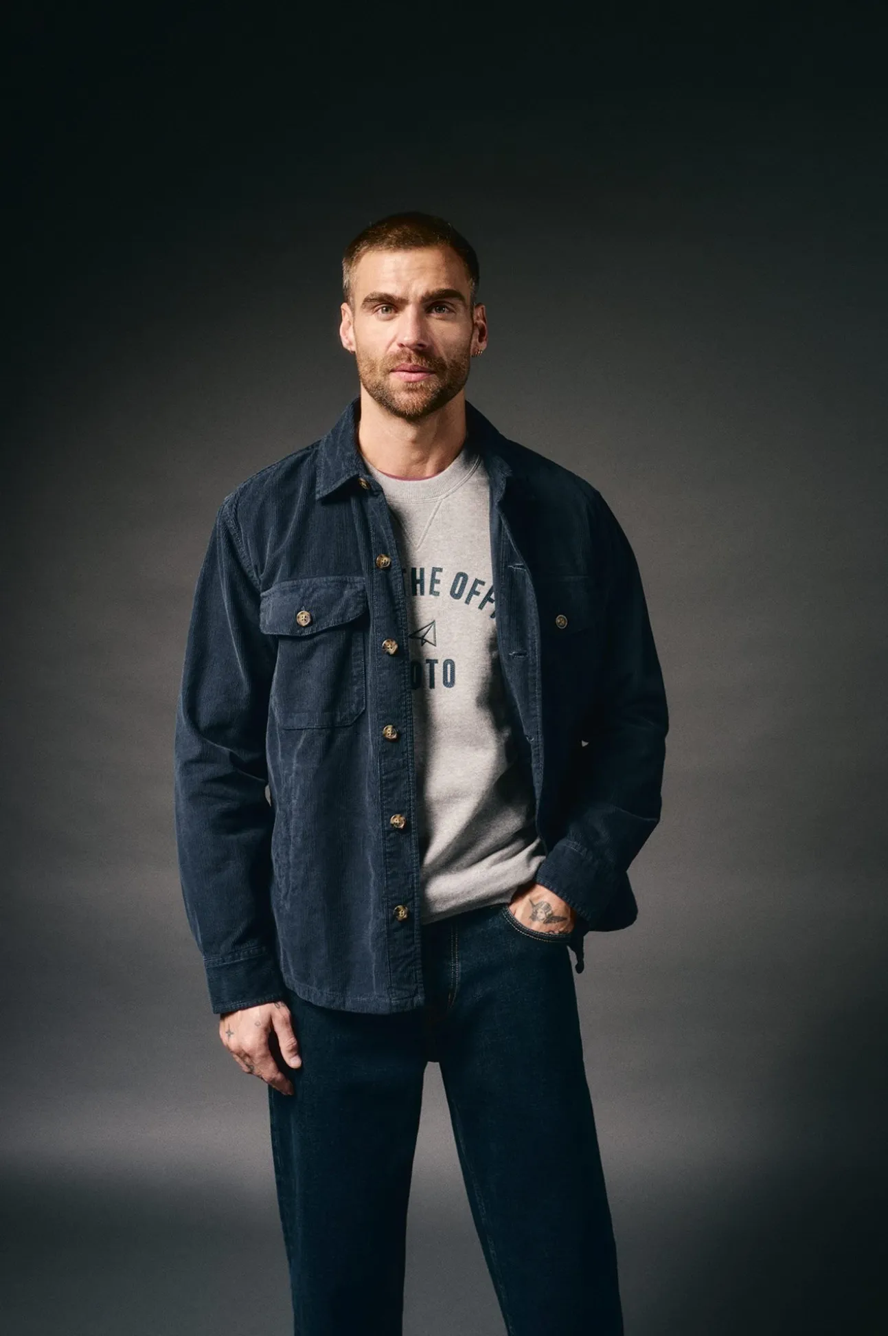 Sobrecamisa de pana