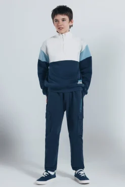 Sudadera camionero cortes niño