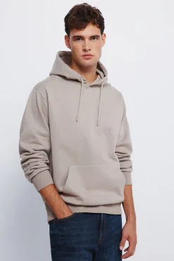 Sudadera capucha básica