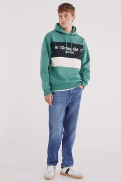 Sudadera capucha cortes fighter
