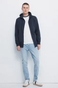 Sudadera capucha cremallera