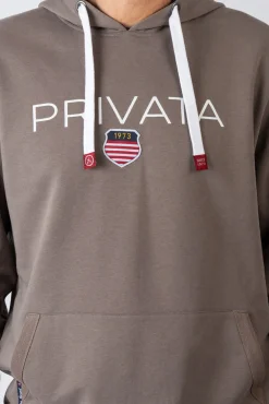 Sudadera con capucha y bolsillos