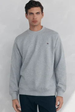 Sudadera cuello caja