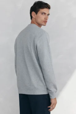 Sudadera cuello caja