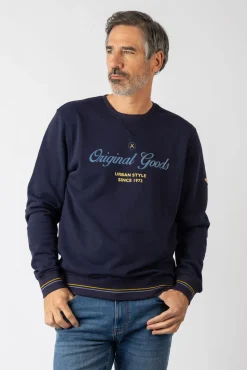 Sudadera cuello redondo