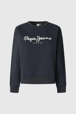 Sudadera Cuello Redondo Con Logo