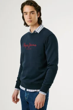 Sudadera Cuello Redondo Con Logo
