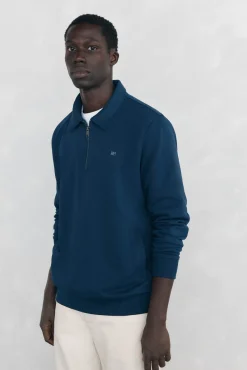 Sudadera cuello semicisne