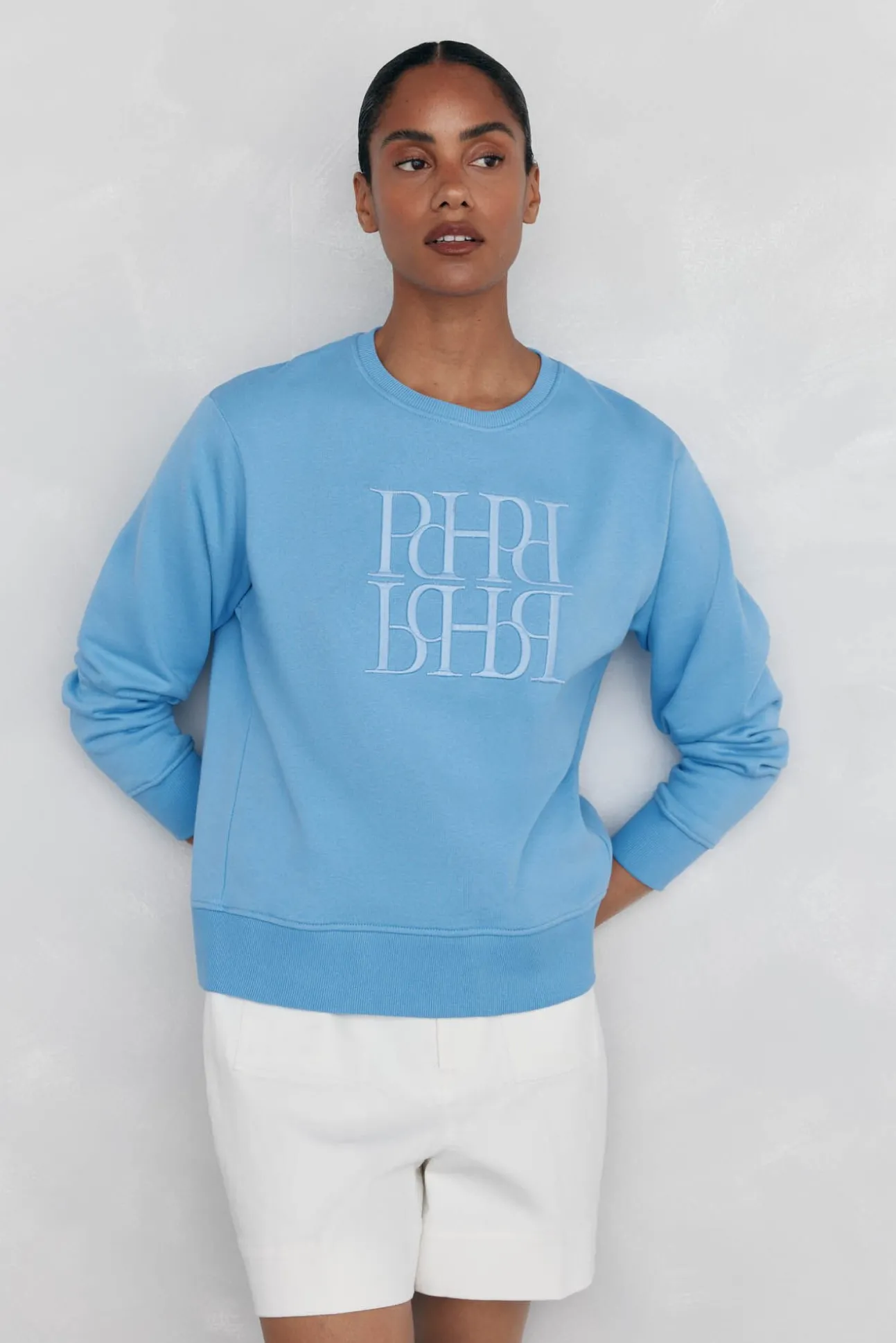 Sudadera lisa algodón