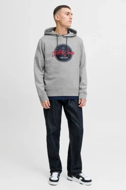 Sudadera logo con capucha