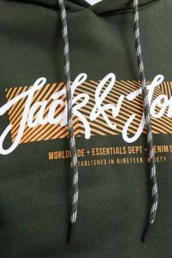 Sudadera logo con capucha