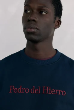 Sudadera logo cuello caja