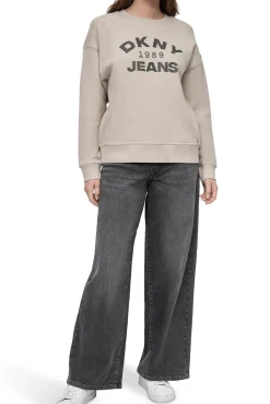 Sudadera logo dkny