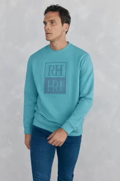 Sudadera logo relieve